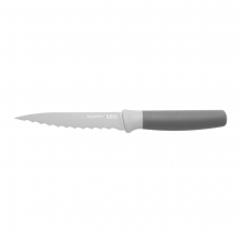 Nůž na rajčata LEO 11 cm šedý