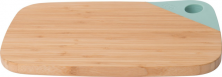 Profesionální bambusová deska na krájení 28x20x1,5 cm  