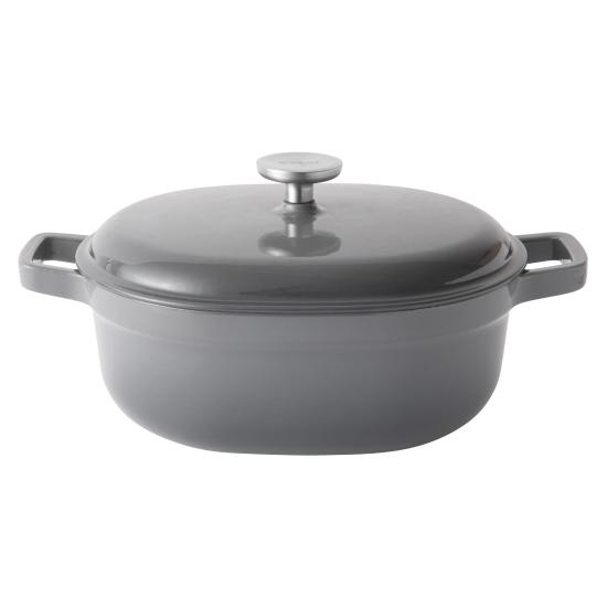 Hrnec železný oválný GEM 27 cm 
