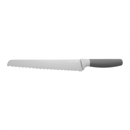 Nůž na chléb LEO 23 cm šedý