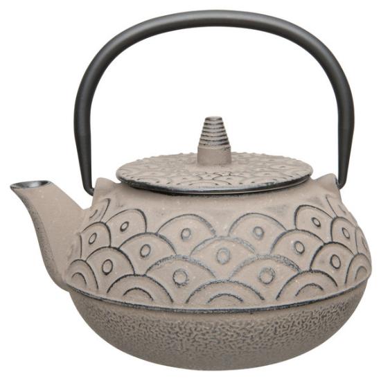 Litinový čajník 0,75 l šedý Studio line